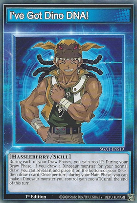 I've Got Dino DNA! [SGX1-ENS19] Common - Duel Kingdom