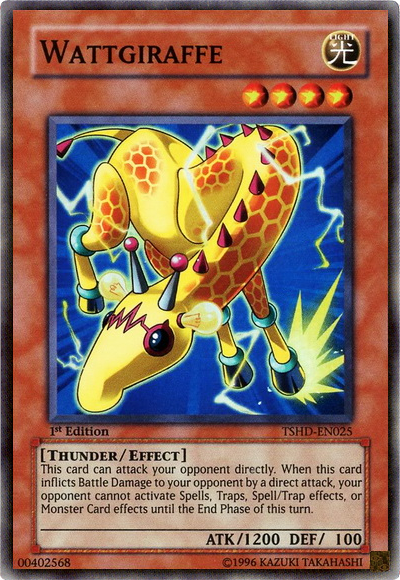 Wattgiraffe [TSHD-EN025] Super Rare - Duel Kingdom