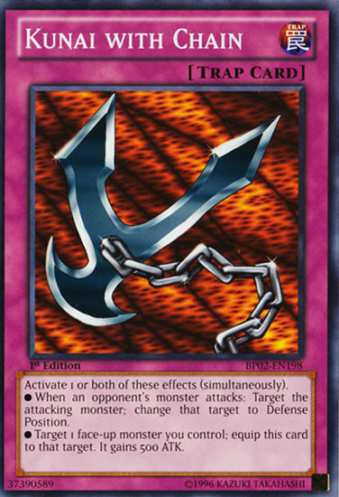 Kunai with Chain [BP02-EN198] Mosaic Rare - Duel Kingdom