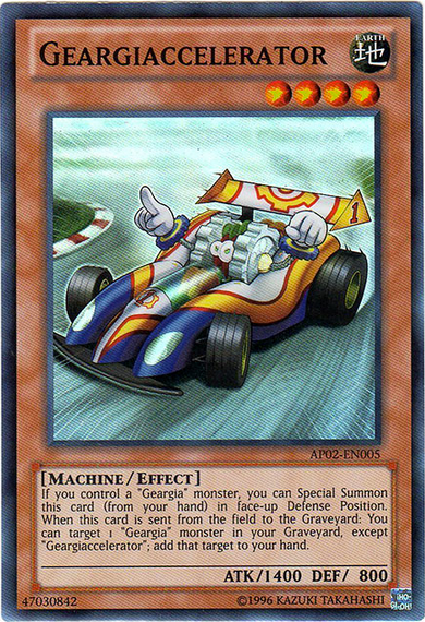 Geargiaccelerator [AP02-EN005] Super Rare - Duel Kingdom