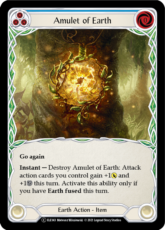 Amulet of Earth [U-ELE143] Unlimited Normal - Duel Kingdom