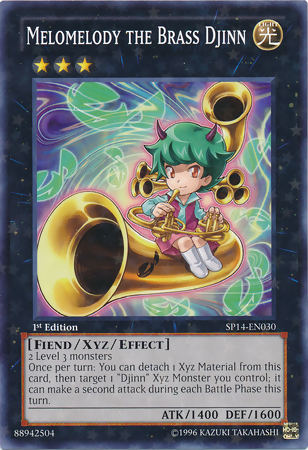 Melomelody the Brass Djinn [SP14-EN030] Starfoil Rare - Duel Kingdom