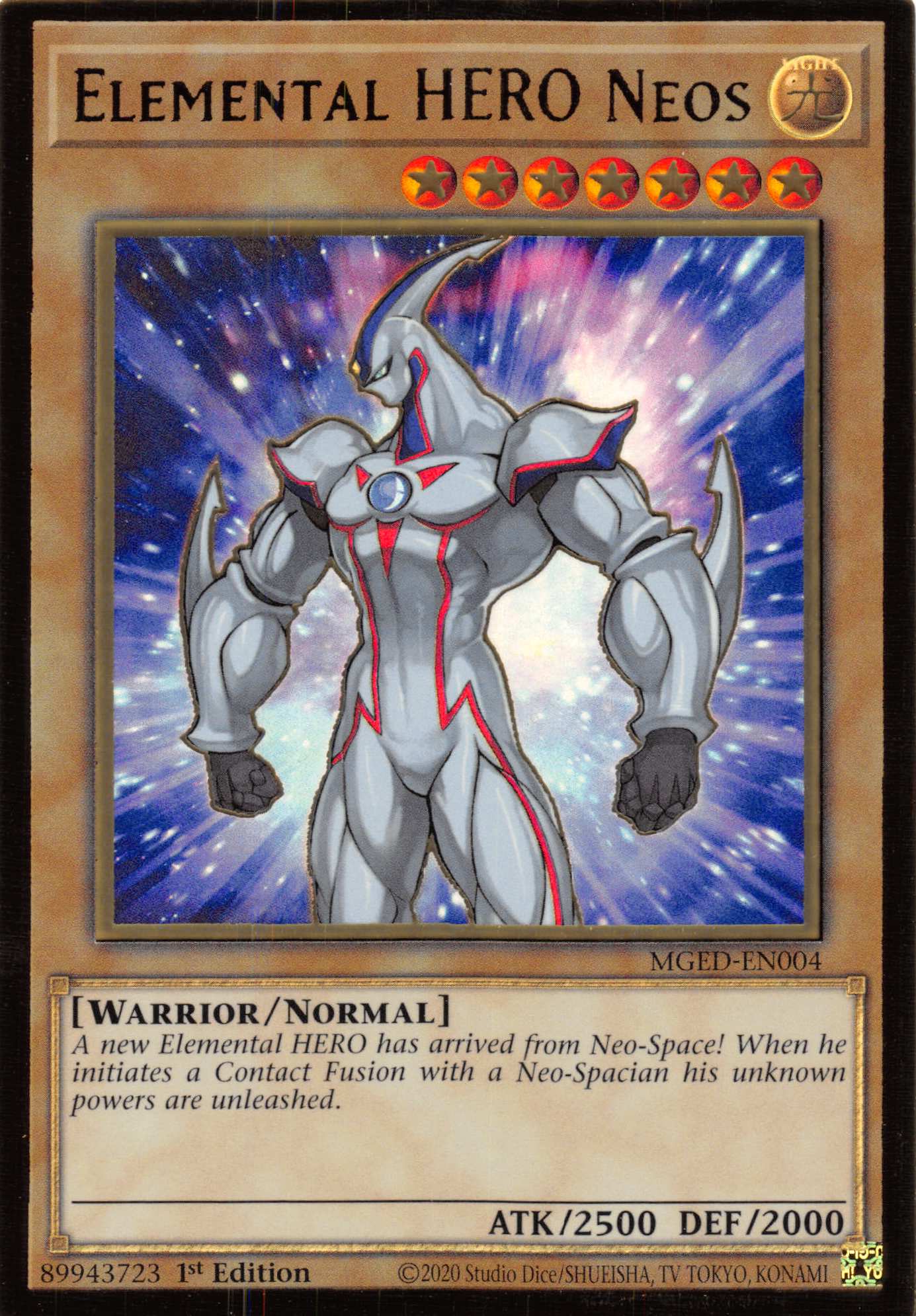 Elemental HERO Neos [MGED-EN004] Gold Rare - Duel Kingdom