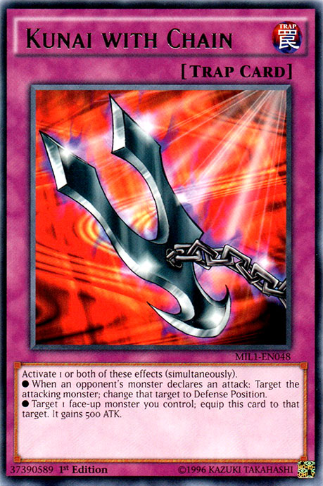 Kunai with Chain [MIL1-EN048] Rare - Duel Kingdom