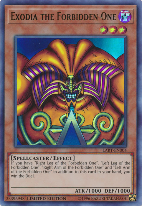 Exodia the Forbidden One [LART-EN004] Ultra Rare - Duel Kingdom