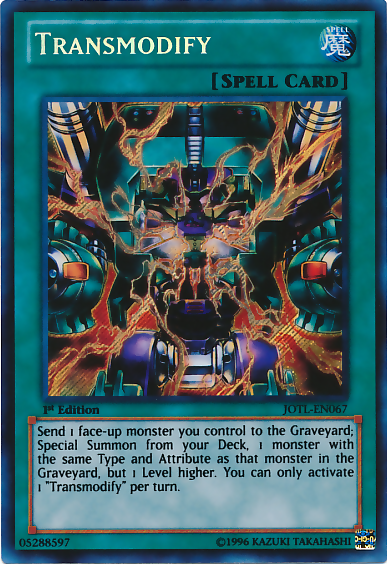 Transmodify [JOTL-EN067] Secret Rare - Duel Kingdom