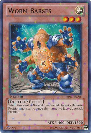 Worm Barses [BP01-EN201] Starfoil Rare - Duel Kingdom