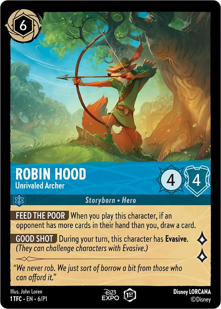 Robin Hood - Unrivaled Archer 006 (D23 Promos)