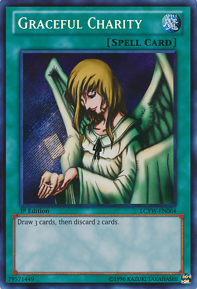 Graceful Charity [LCYW-EN064] Secret Rare - Duel Kingdom