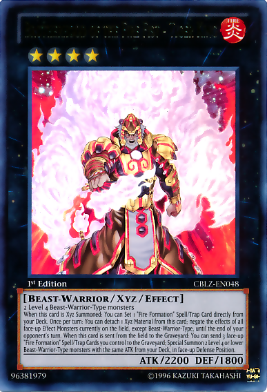 Brotherhood of the Fire Fist - Tiger King [CBLZ-EN048] Ultra Rare - Duel Kingdom