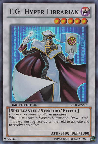 T.G. Hyper Librarian [REDU-ENSE1] Super Rare - Duel Kingdom