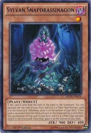 Sylvan Snapdrassinagon [MP15-EN014] Rare - Duel Kingdom