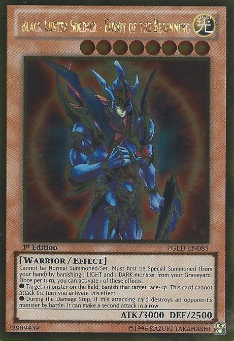 Black Luster Soldier - Envoy of the Beginning [PGLD-EN085] Gold Rare - Duel Kingdom