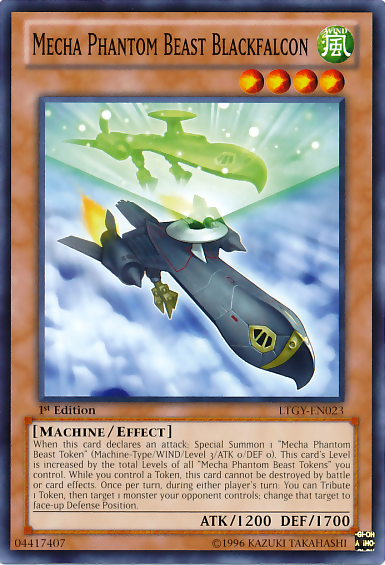 Mecha Phantom Beast Blackfalcon [LTGY-EN023] Common - Duel Kingdom