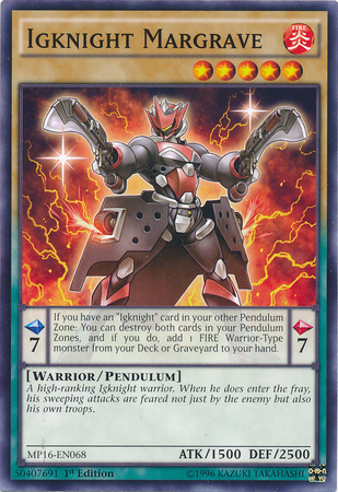 Igknight Margrave [MP16-EN068] Common - Duel Kingdom