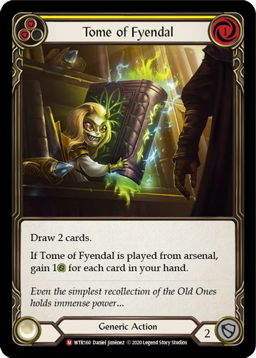 Tome of Fyendal [WTR160] Unlimited Rainbow Foil - Duel Kingdom