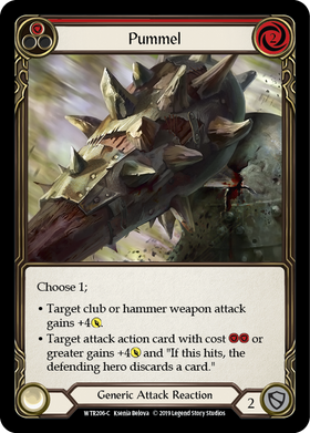 Pummel (Red) [WTR206-C] Alpha Print Normal - Duel Kingdom
