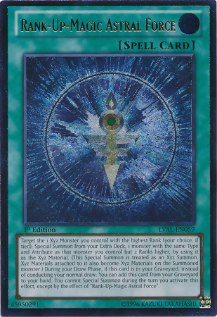 Rank-Up-Magic Astral Force [LVAL-EN059] Ultimate Rare - Duel Kingdom
