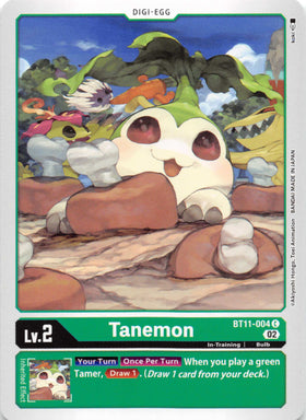 Tanemon [BT11-004] [Dimensional Phase] Normal