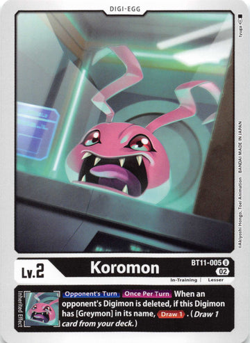 Koromon [BT11-005] [Dimensional Phase] Normal