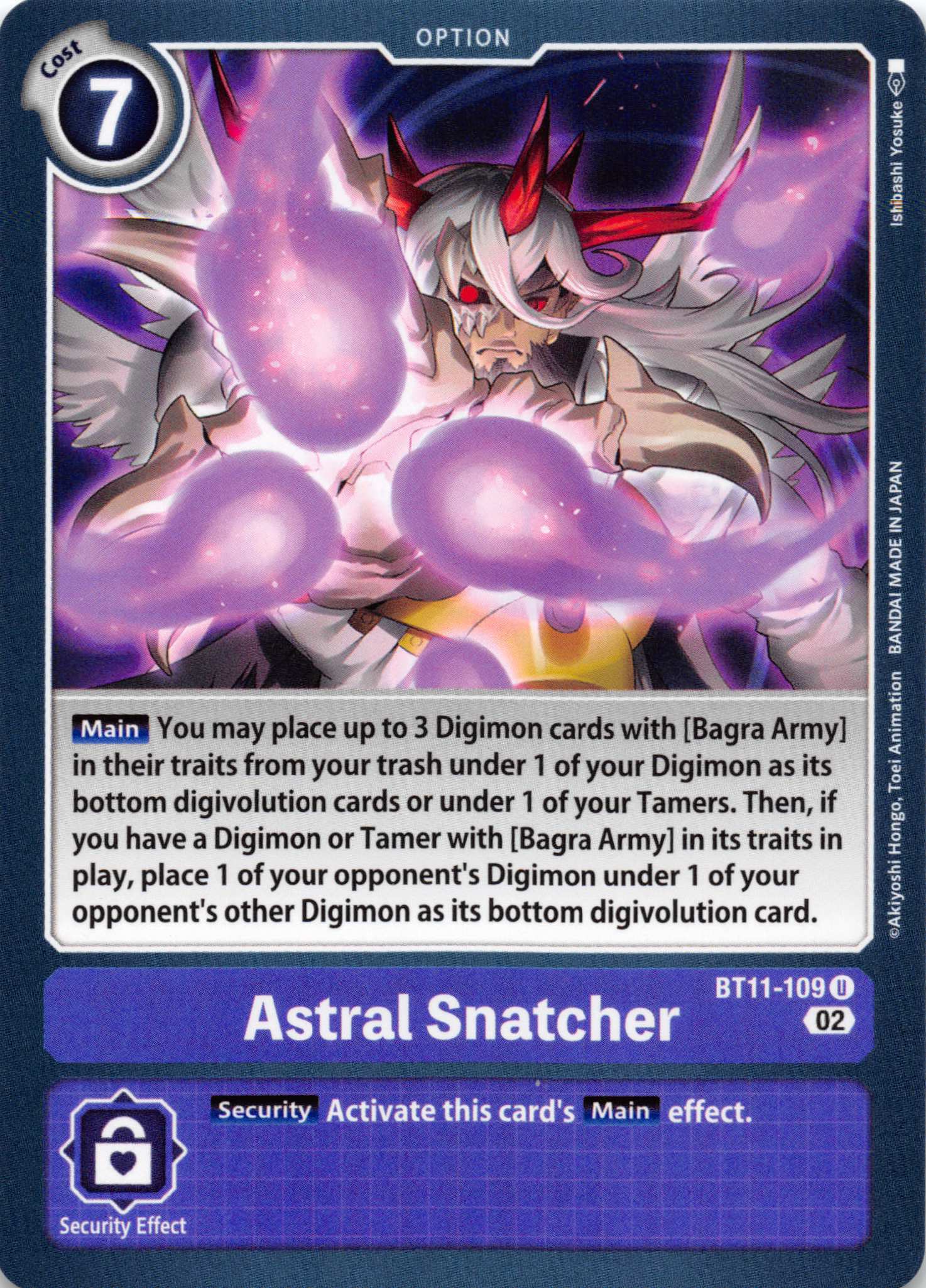 Astral Snatcher [BT11-109] [Dimensional Phase] Foil