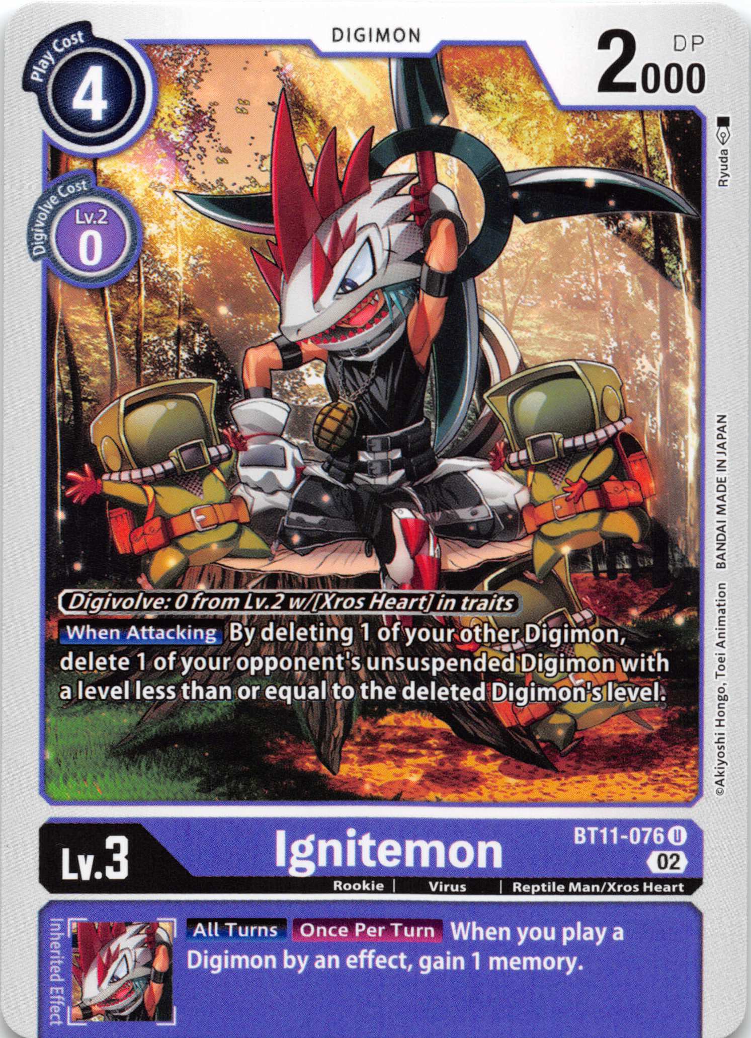 Ignitemon [BT11-076] [Dimensional Phase] Normal