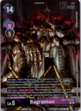 Bagramon (Alternate Art) [BT11-088] [Dimensional Phase] Foil