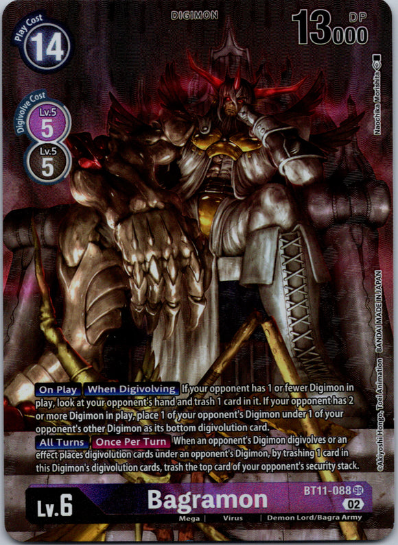 Bagramon (Alternate Art) [BT11-088] [Dimensional Phase] Foil