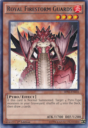 Royal Firestorm Guards [BP03-EN034] Rare - Duel Kingdom