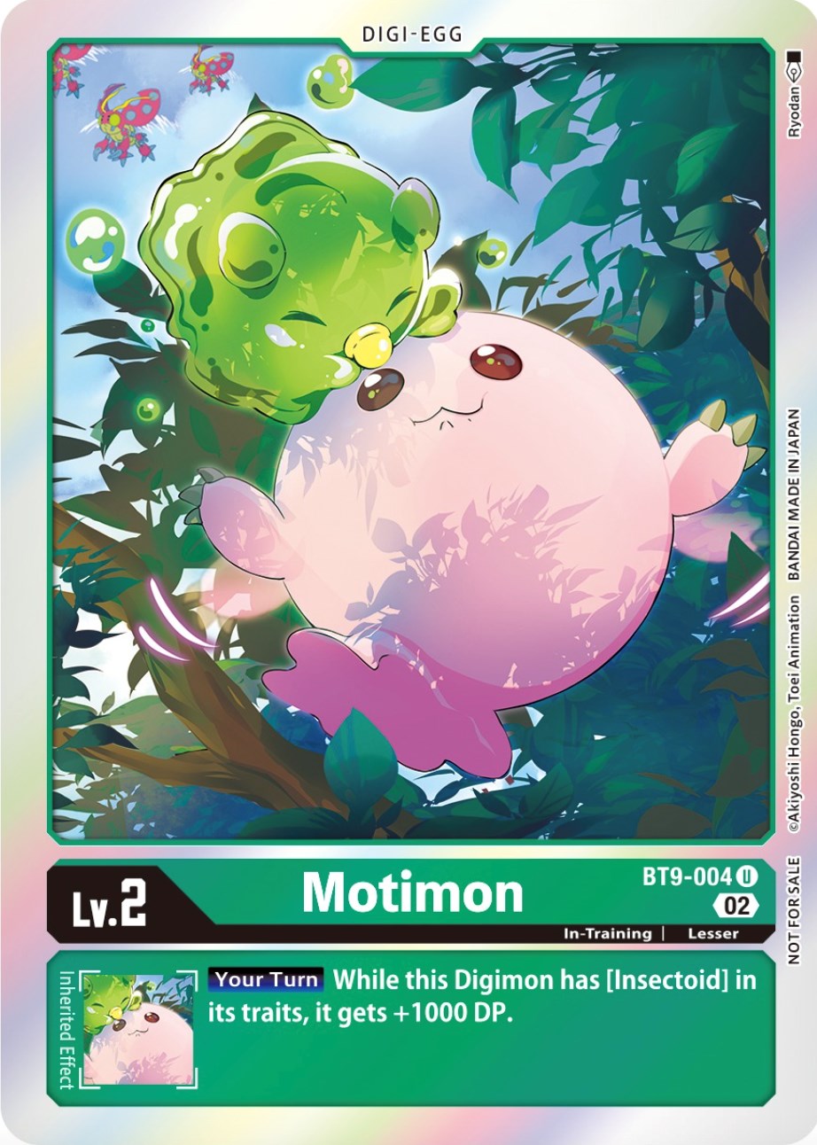 Motimon (Official Tournament Pack Vol.8) [BT9-004] [X Record] Foil