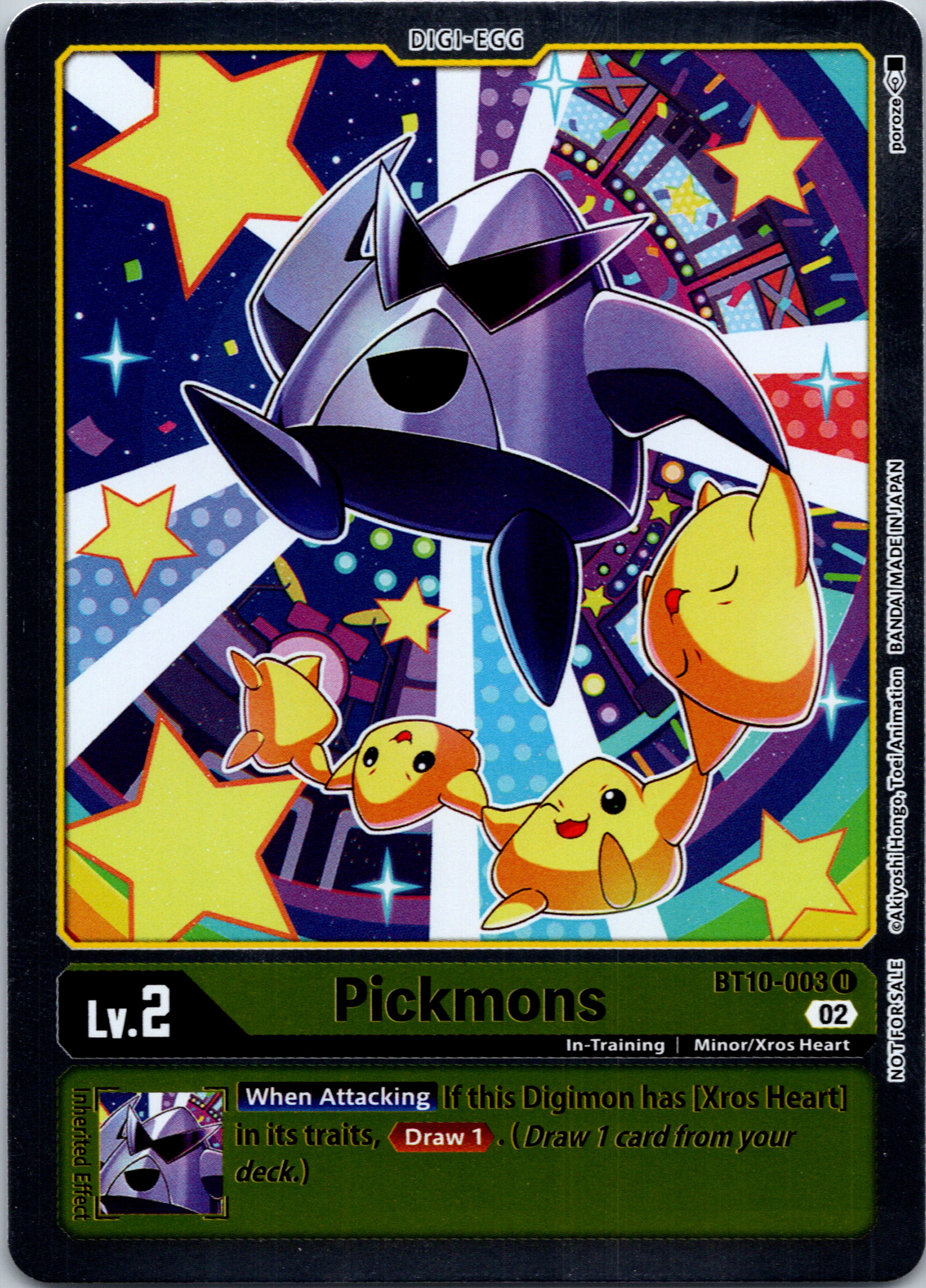 Pickmons (Official Tournament Pack Vol.8) [BT10-003] [Xros Encounter] Foil