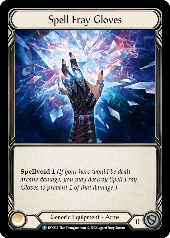 Spell Fray Gloves [DYN238] [Dynasty] Cold Foil