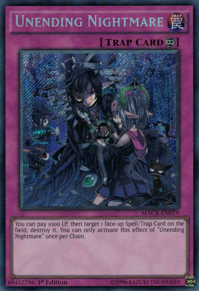 Unending Nightmare [MACR-EN079] Secret Rare - Duel Kingdom