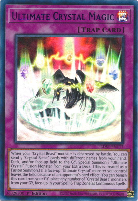 Ultimate Crystal Magic (Purple) [LDS1-EN117] Ultra Rare - Duel Kingdom