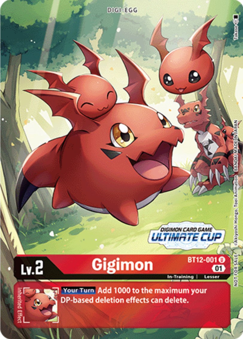 Gigimon (Ultimate Cup) [BT12-001] [Across Time] Normal