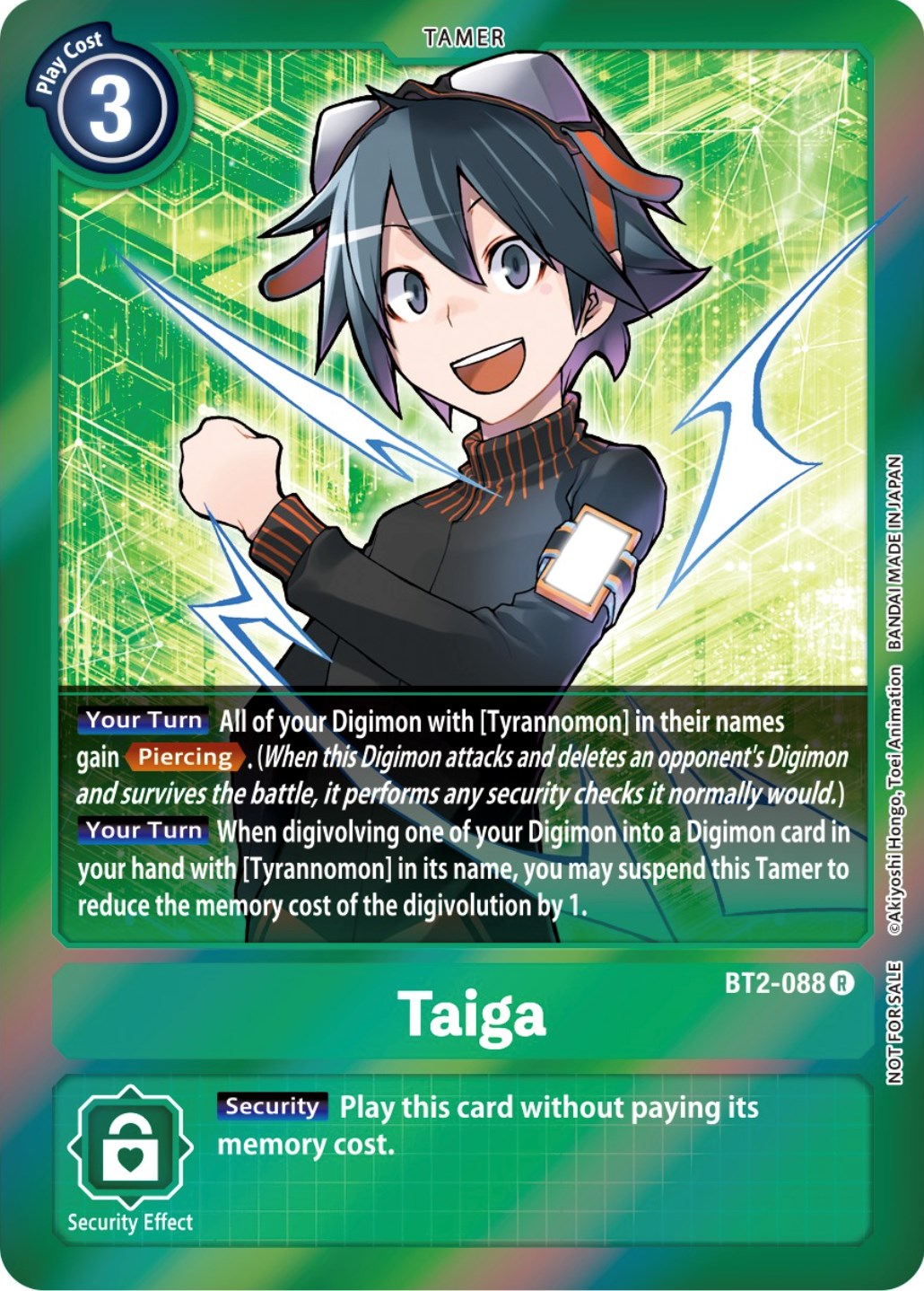 Taiga (Event Pack 4) [BT2-088] [Release Special Booster] Foil