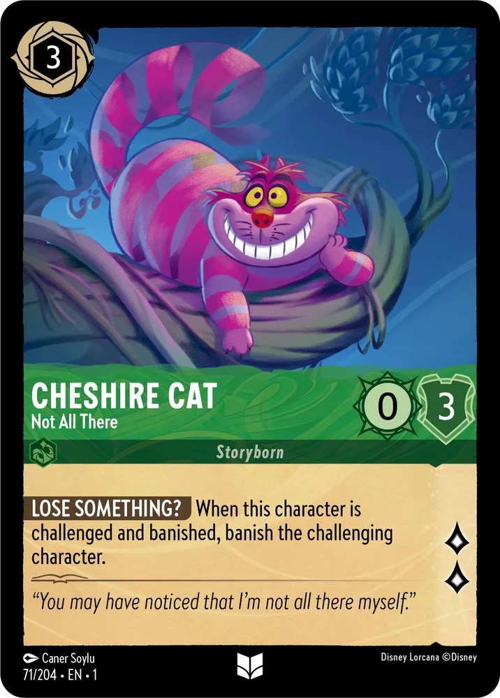 Cheshire Cat - Not All There 71/204 (The First Chapter) Cold Foil