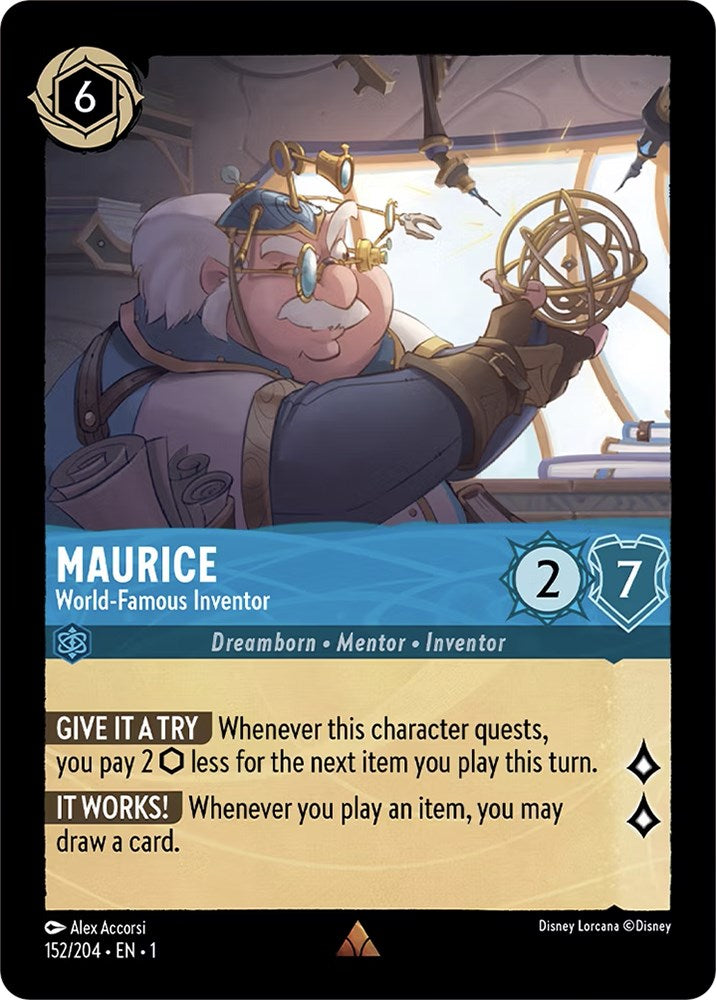 Maurice - World-Famous Inventor 152/204 (The First Chapter) Cold Foil