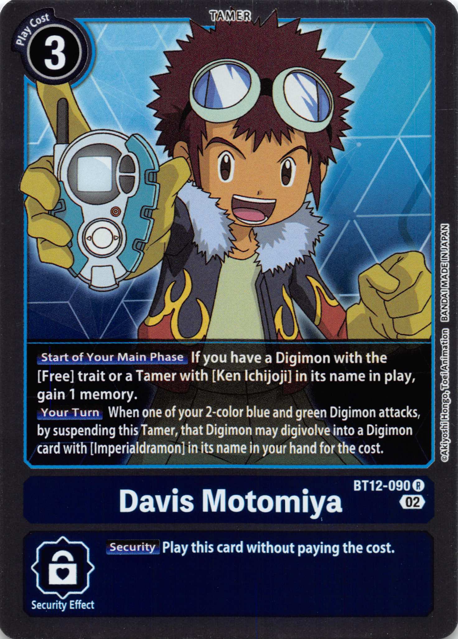 Davis Motomiya [BT12-090] [Across Time] Foil