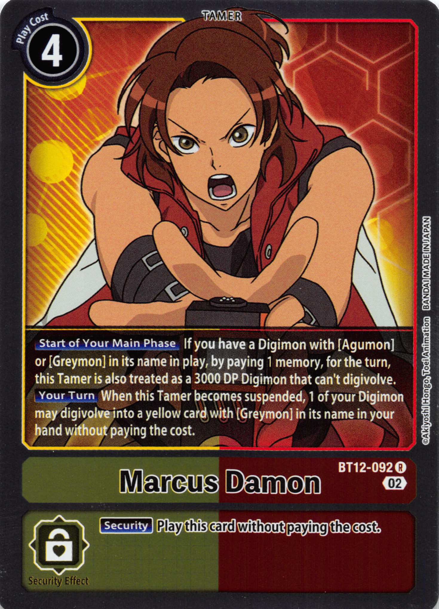 Marcus Damon [BT12-092] [Across Time] Foil