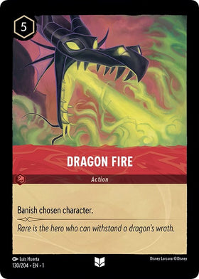 Dragon Fire 130/204 (The First Chapter) Cold Foil