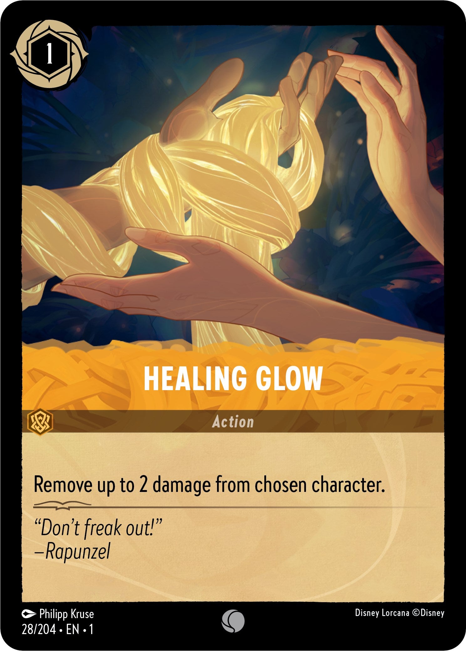 Healing Glow 28/204 (The First Chapter) Cold Foil