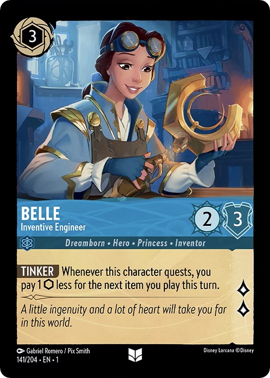 Belle - Inventive Engineer 141/204 (The First Chapter) Cold Foil