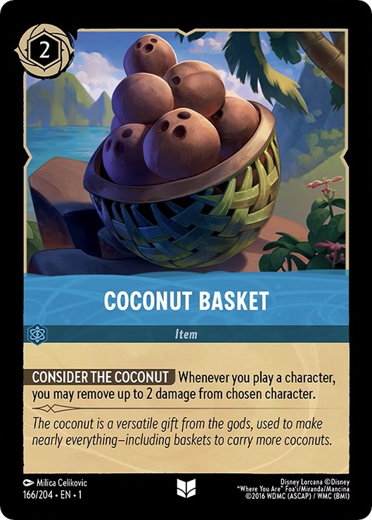 Coconut Basket 166/204 (The First Chapter)