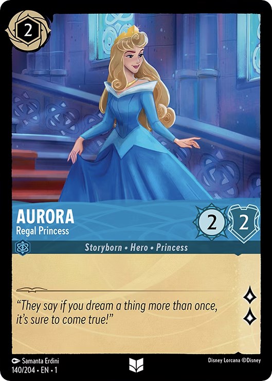 Aurora - Regal Princess 140/204 (The First Chapter) Cold Foil