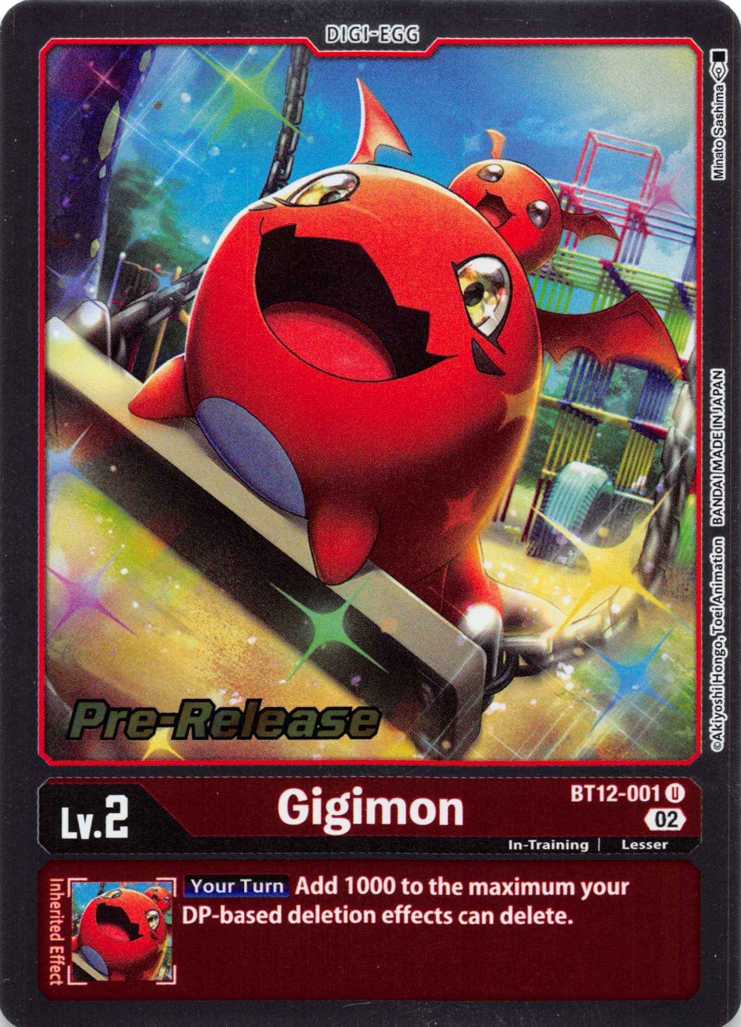 Gigimon [BT12-001] [Across Time Pre-Release Cards] Normal