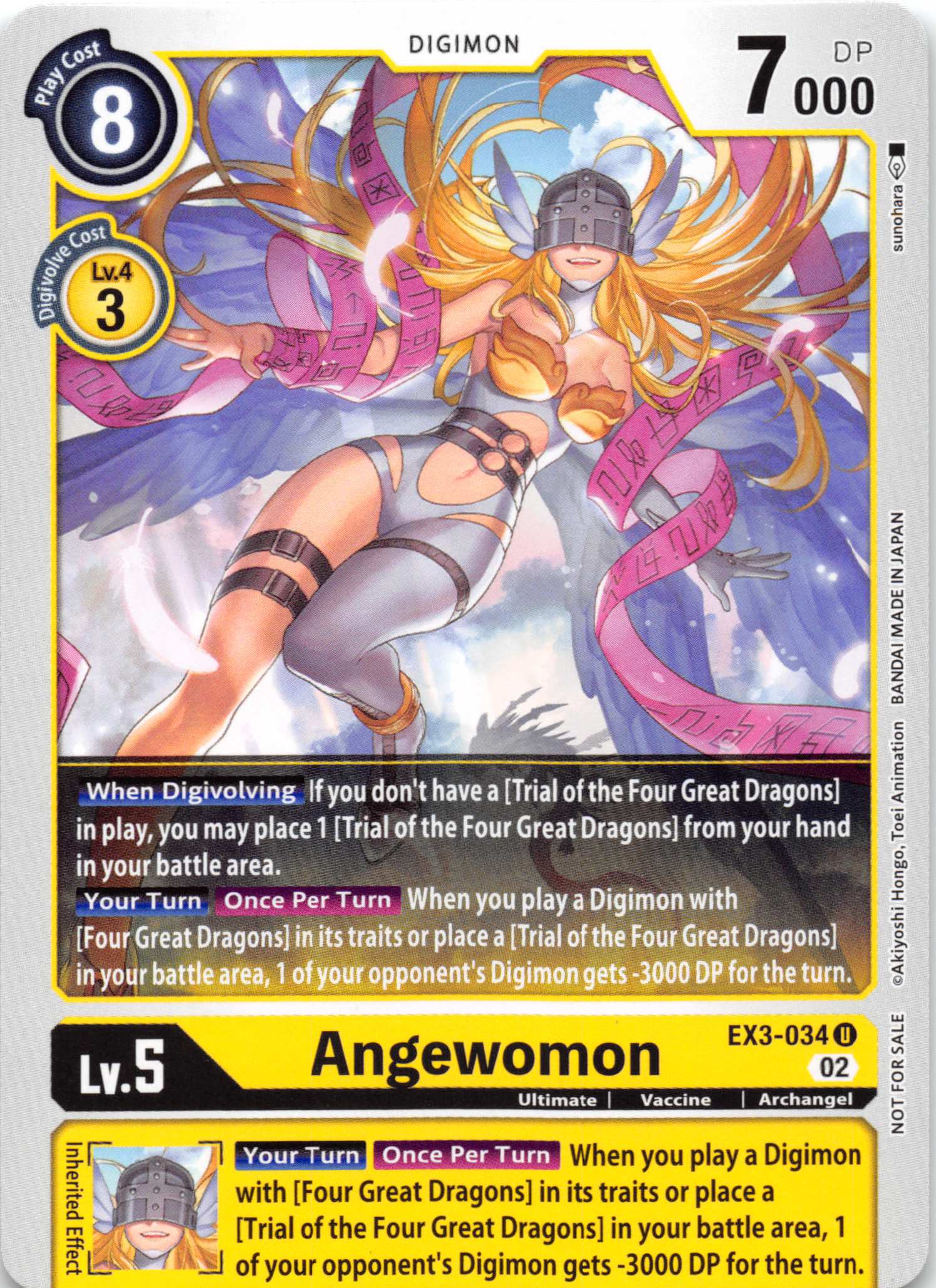 Angewomon [EX3-034] [Revision Pack Cards] Normal