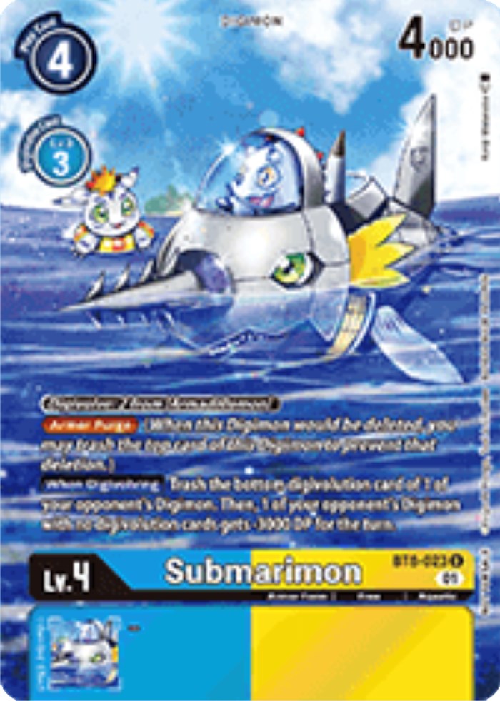 Submarimon (Official Tournament Pack Vol.9) [BT8-023] [New Awakening] Foil