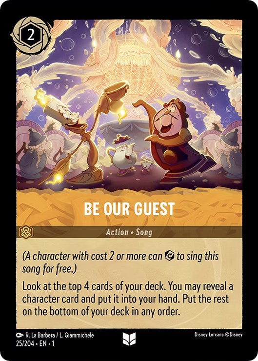 Be Our Guest 25/204 (The First Chapter) Cold Foil