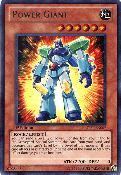 Power Giant [STBL-EN007] Ultra Rare - Duel Kingdom